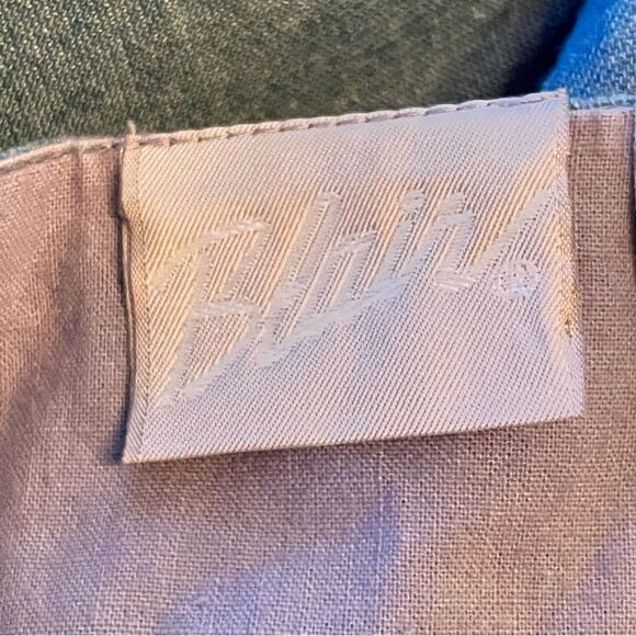 Vintage Patchwork Chambray Denim Vest Size Large Americana Folk Lightweight - Picture 4 of 5